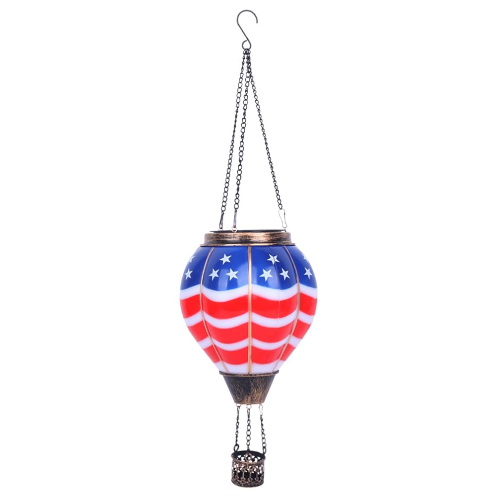 CTRLZS Solar Hot Air Balloon - Solar Lanterns Outdoor Hanging Waterproof for Garden Yard Patio Farmhouse Decoration