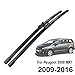 YGTY per Peugeot 5008 2009 2010 2011 2012 2013 2014 2015 2016 Finestra Anteriore del Parabrezza Tergicristallo Lame 30" 28" Tergicristallo Parabrezza Braccio Lama