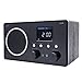 Produktbild Internetradio DAB und FM PNI RD290 über WLAN, analoges FM, Spotify Connect, APP Air Music Control, DLNA und UPnP, Doppelalarm, AUX-In 3.5, Line-Out 3.5, Farbbildschirm 2.4