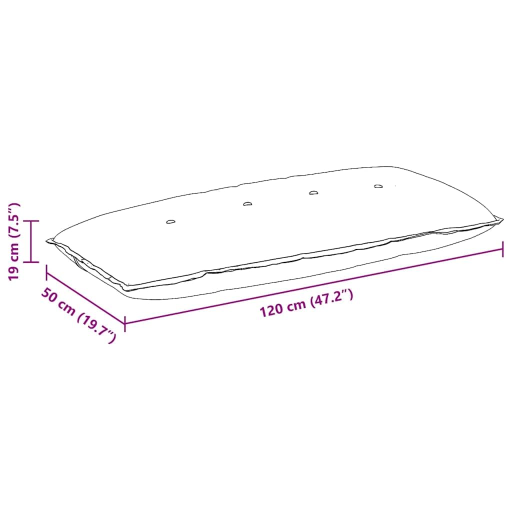 Cuscino per schienale marrone, 120 x 19 x 50 cm, tessuto con rivestimento sfoderabile, ergonomico e traspirante, cuscino lombare ortopedico per ufficio, divano, letto, auto e sedia a rotelle
