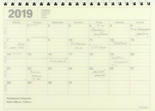 Preisvergleich Produktbild MARK'S 2019 Tischkalender S / / Ivory
