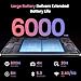 Paaxoo Android Tablet, 10.1 inch Android 15 Tablets 18 (6+12) GB RAM 128GB ROM, 1280x800 Incell HD Touchscreen,6000mAh Battery, Bluetooth, Dual Camera, GMS, WiFi (Black)