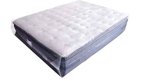 emballage garrigou Housse Protection Matelas DEMENAGEMENT Stockage 1 Personne 950 + 130/130 x 2200 m/m, Transparente Cover