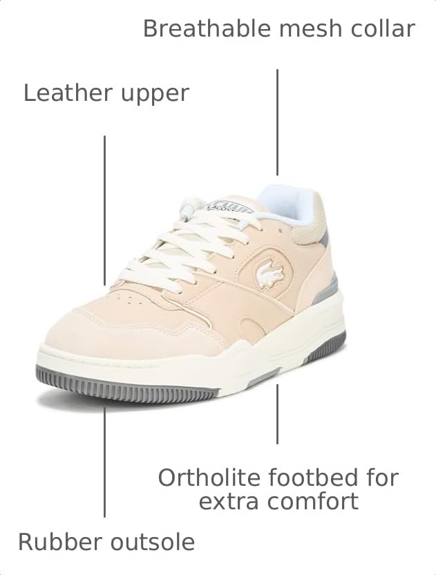 Image of Lacoste Men's Lineshot Leather Sneakers