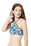 Speedo Women's Swimsuit Bikini Top High Neck Noemi Multi