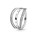 Produktbild Pandora Damen-Statement-Ringe 925 Sterlingsilber mit '- Ringgröße 52 (16.6) 197404CZ-52