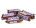 FUN SIZE Chocolate Candy Bars 1 lb – Bulk Bag, Peanut & Caramel Flavor, Sweet Snacks, Individually Wrapped (26 Pieces)