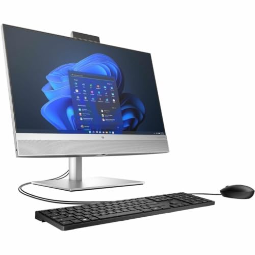 Image of HP EliteOne 840 G9 All-in-One Computer - Intel Core i5 14th Gen i5-14500 - vPro Technology - 16 GB - 512 GB SSD - 23.8 inch Full HD - Desktop - Silver - Smart Buy - Intel Q670 Chip - 1920 x 1080 - Windows