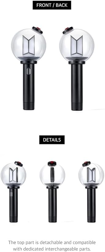Army Bomb Official LIGHTSTICK VER.4 + 7 Official Photocards & 3 Extra Photocards Set