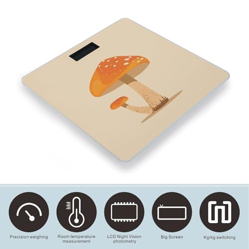 Báscula Digital para Baño con Pantalla LCD y Base Antideslizante miniatura 3