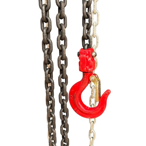 Image of BULLIFT Pro Line 1 Ton Heavy Duty Chain Block - 3 Meters Lift | Industrial Manual Chain Hoist for Workshop, Construction & Warehouse Use