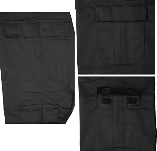 ARMYU Navy Blue Uniform 9 Pocket Cargo Work Pants + Pin - 4XL (54W x 32L)