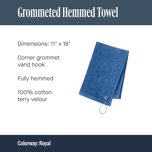 Port Authority Golf Towel with Grommeted Hem