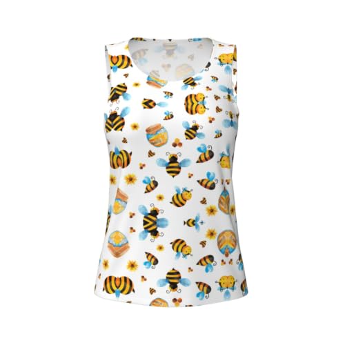 Camiseta sin mangas con estampado animado y espalda tipo nadadora 5