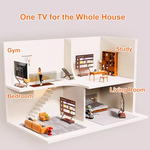Soporte móvil para TV de 32 a 75 pulgadas miniatura 7
