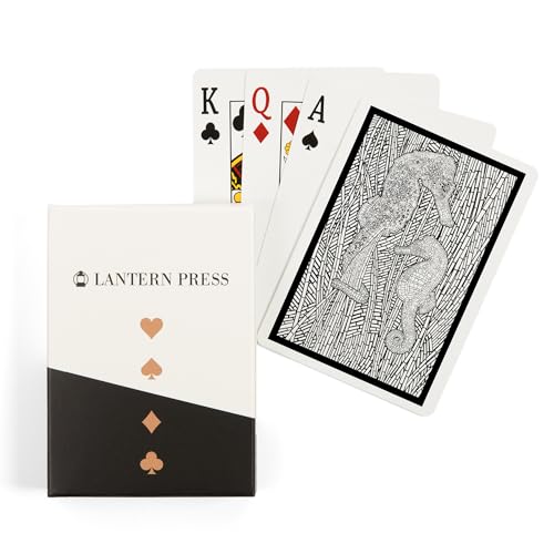 Lantern Press Seahorses, Baraja de 52 Cartas Póker