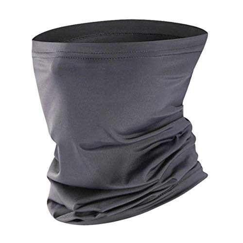 Bandana Neck Gaiter Headwear, 12 in 1 Multifunctional Motorcycle Balaclava Face Cover Scarf