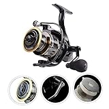 Roue d'engrenage de pêche - le processus de traitement d'oxydation garantit sa résistance à l'eau et performances, moulinet de pêche