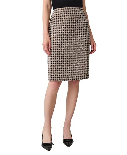 Kasper Women's Cb Zip Slim Skirt (Lined)