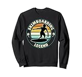 Skimboarding es tu pasión y estás orgulloso de ello y demuestra que estás orgulloso de todos que eres una leyenda del skimboard. El diseño retro Skimboard Legend con la silueta skimboarder y el diseño de puesta de sol es un punto de atracción.