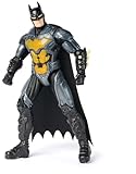 DC Comics, Batman Night Flare 30cm Light Up Action Figure with 24 Sounds and Phrases, Super Hero Kids Toys for Boys and Girls Ages 4 and Up, Batteries Included