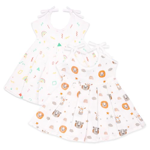 Image of Kidbea Extra Soft Mulmul Cotton Jhabla Cloth for New Born Baby Set