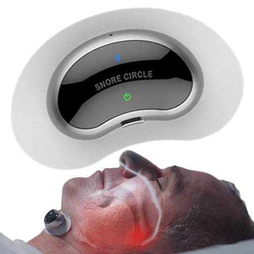 ✺Notti senziose assicurate: progettata in modo ingegnoso, la macchina elettrica per prevenire russamento attivamente russamento, fornendo un'analisi del sonno in tempo reale e una gestione intelligente dei dati del sonno per prevenire efficacemente russamento alla gola.