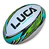 LUCA League Training Rugby Ball Durable Water Resistant - Hand Stitched Balls Size 5