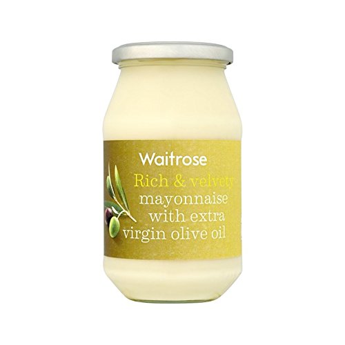 エキストラバージンオリーブオイル500ミリリットルとマヨネーズ (Waitrose) (x 2) - Mayonnaise with Extra Virgin Olive Oil Waitrose 500ml (Pack of 2)