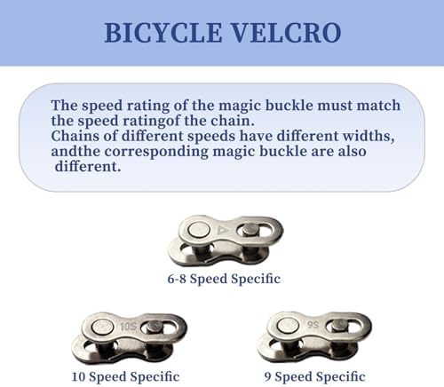 Ristimalink Bike Chain Repair Tools Set, Includes Bicycle Chain Breaker Tool, Master Link Plier, Wear Indicator and 3 Pairs Missing Links for 6-10 Speed Chains — view 6