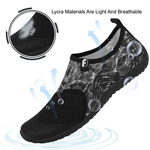 Spesoul Womens Mens Water Sports Shoes Outdoor Quick Dry Barefoot Athletic Aqua Shoe for Beach Swim Pool Surf Diving Yoga 5 Women