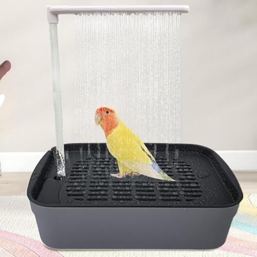 Baignoire de douche de perroquet automatique avec système USB durable - 3