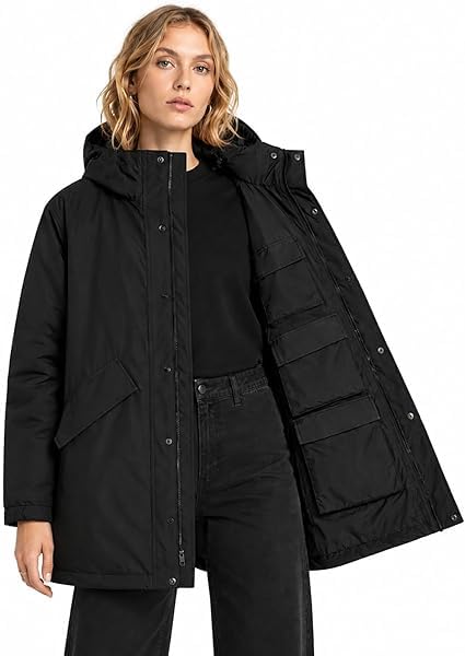 ZXCTKA Travel Coat, Smart Travel Jacket for Womens & Men with 10 Hidden Pockets Avoid Carry on Fees,Holds 5 Days of Clothes