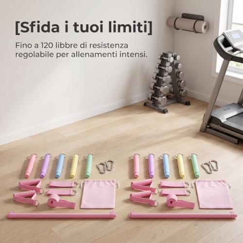Banda resistencia cuerpo completo para entrenar en casa sin ocupar espacio 3