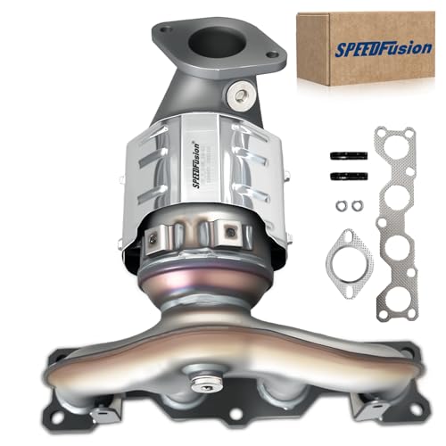 SPEEDFusion Front Catalytic Converter Compatible with 2011-2013 Kia Sorento 2.4L, 2010-2012 Hyundai Santa Fe 2.4L Catalytic Convertor EPA Compliant