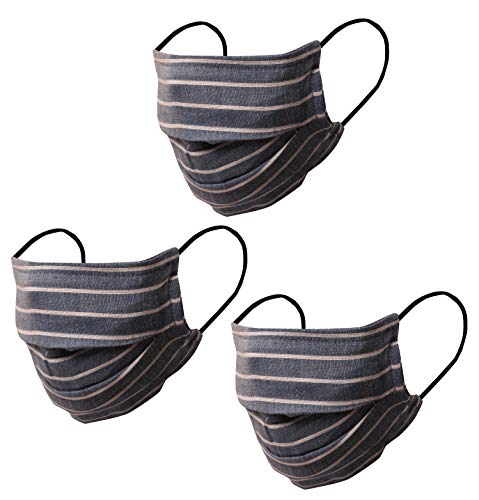 Image of Touchstone Filter pocket nose bridge double layer anti-pollution smog smoke cold cough protective cotton face mask Reusable Machine Washable for men, women.