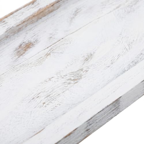 Bandeja rectangular multiusos Zerodeko de madera con base estable para organizar tus velas 8