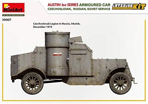 Miniart MIN39007 WWI 1:35-Austin Armored Car (Soviet Service), Verschieden - Image 5
