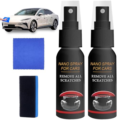 Vibbang Spray Per Riparazione Graffi Auto, Polish Auto Rimuovi Graffi,