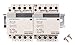 Electrodepot 40 Amp 8 Pole (4 Pole x 2) Normally Open, 110-120VAC Coil (Silent Operation), Motor Load 40A and Lighting Load 63A Contactor Bundle with DIN Rail, 35 x 150 mm and 2#10 Screws