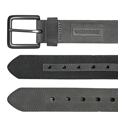 Image of Wolverine Full Grain Leather | Workwear | Heavy Duty | Durable | Everyday | Classic | Casual | Metal Buckle