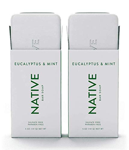 NATIVE Eucalyptus & Mint Bar Soap 5oz - 2-PACK