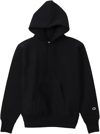 Champion REVERSE WEAVE R C3-Y132 Mens Hooded Sweatshirt, Long Sleeve, Fleece Lined, 11.5 oz, USA Cotton