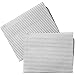 Price comparison product image 2 X Cooker Hood Filters With Grease Saturation Indicator (UNIVERSAL) Filter Size: 570 x 470mm Quality BIODEGRADABLE