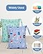 OTraki Nasstasche Kindergarten 40 cm x 50 cm, Wetbag Kindergarten 2er Set, Wäschebeutel Wasserdicht,Nassbeutel Wiederverwendbar windeltasche Organiser für Kleinkind Windeln Reisen Gym Strand Pool