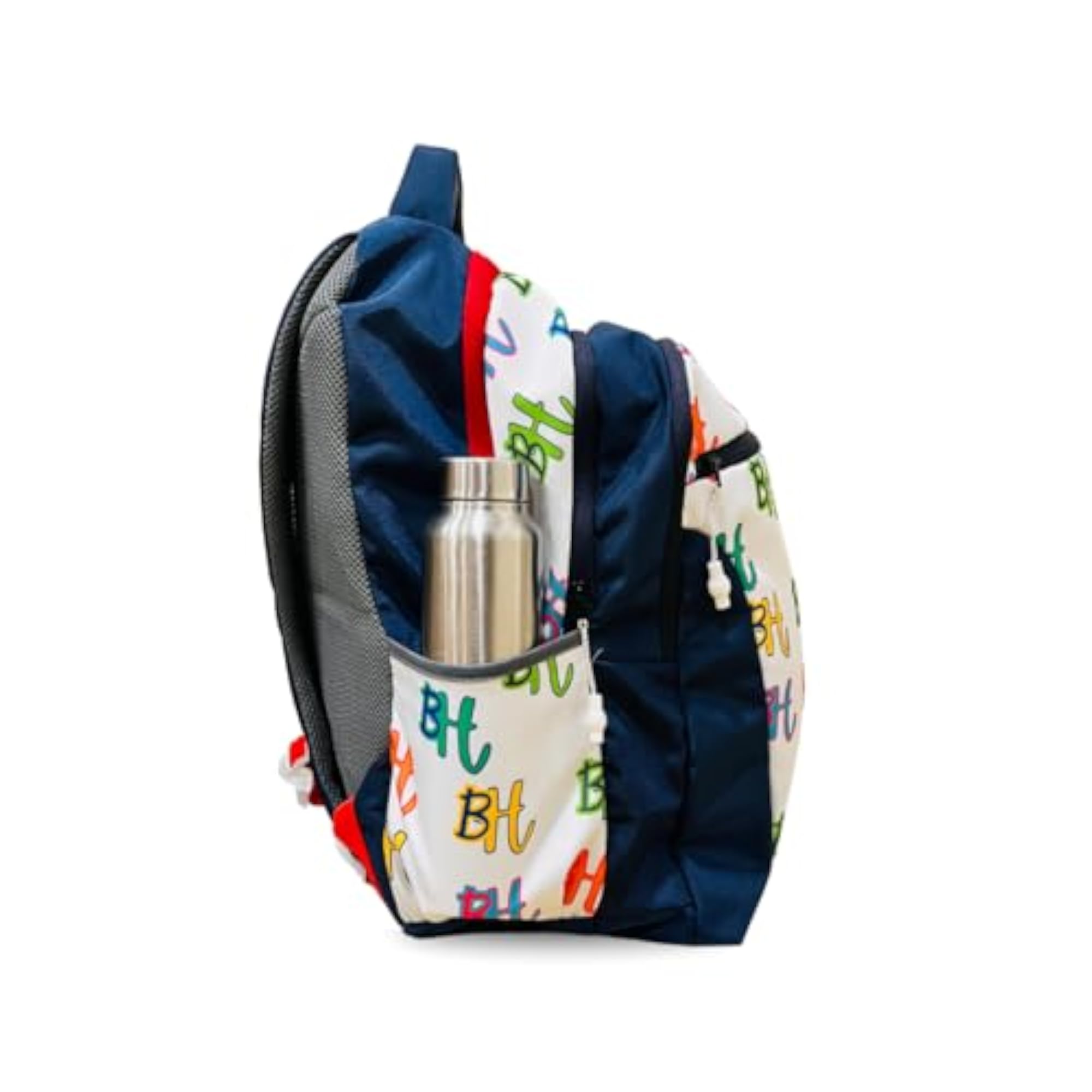 Textured Backpack with Adjustable Shoulder Straps