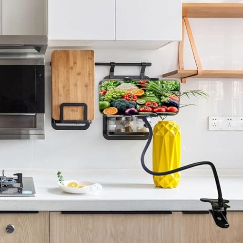 Image of Mobile Holder for Home - Flexible Phone Holder for Bed & Table, Mobile Stand for Bed While Lying, Phone Stand for Video Shooting & Recording, Table Tripod for Mobile Phones