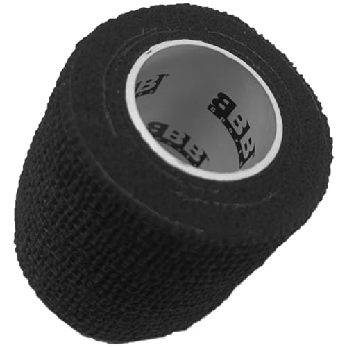 BBB Sports Athletic Cohesive Wrap Tape 2" Inch (Black)