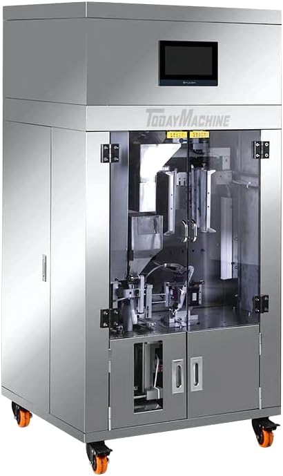 automatic servomotor driven dried fruit premade vertical zipper bag doypack packaging machine