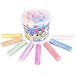 Sunny Days Entertainment Sidewalk Chalk Set for Kids with Storage, Washable, Jumbo Colored Chalk for Outdoor Play and Chalkboard Art - Ages 3+ (20 Pieces, Multicolor)